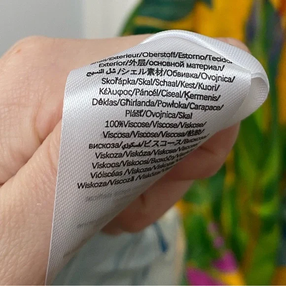 Farm Rio Colorful Tropical maxi slip dress - Picture 11 of 11